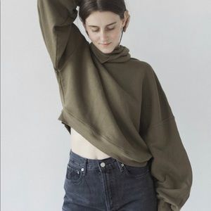 AGOLDE Sweatshirt in Zombie, size small.